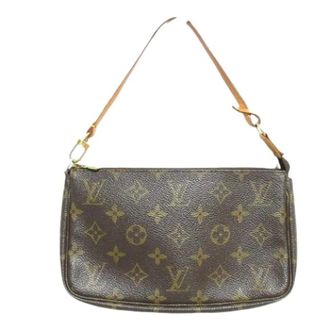 Louis Vuitton Pre-owned Shoulder Bags, female, Brown, Size: ONE SIZE Pre-owned Monogram Accessory Pouch