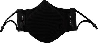 Amiri Mascherina con logo - Nero