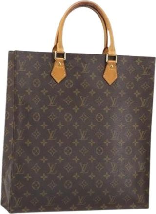 Louis Vuitton Pre-owned Tote Bags, female, Brown, Size: ONE SIZE Pre-owned Vintage Canvas Tote Bag