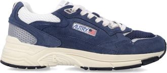 Autry Blue Logo Sneakers