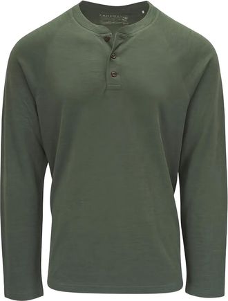 Faherty Polo con bottoni - Verde