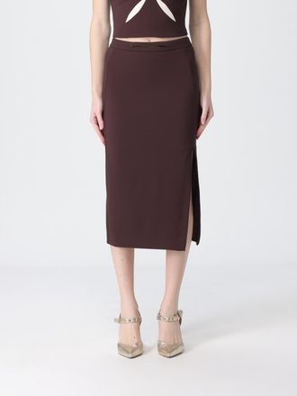 Elisabetta Franchi Gonna midi Elisabetta Franchi in cr&ecirc;pe