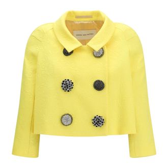 Dries Van Noten Chaqueta Corta - Jackets - Mujer - Amarillo - S