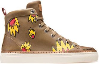 Bally Womens Helsa Sneakers in Brown - Size UK 3.5