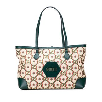 Gucci Bloemendaal Print Gg Logo Tas