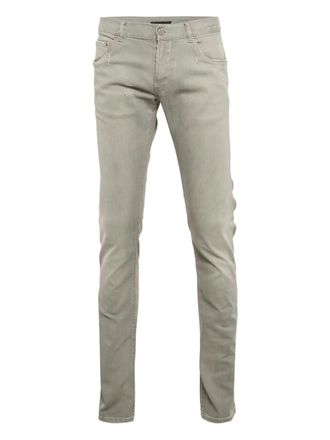 Prada regular-fit cotton trousers - men - Cotton/Cotton/Other fibres - L - Grey