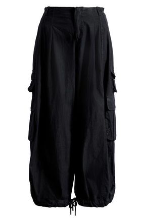 Free People Charmer Utility Pants in Black at Nordstrom, Size X-Small