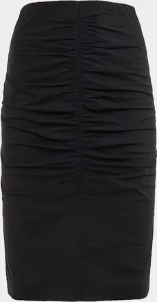 Wolford Pure Ruched Knee-Length Skirt