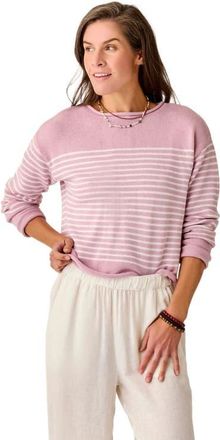 Carve Designs Rue Sweater in Lt. Dusk Stripe at Nordstrom, Size Xx-Small