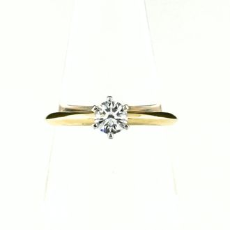 Tiffany & Co. Yellow Gold (18K) Platinum 950 Band Ring (Pre-Owned)