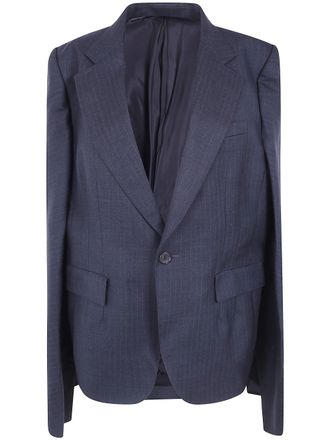Comme Des Gar&ccedil;ons Blazer Wool Stripe Wool Stripe Fit B