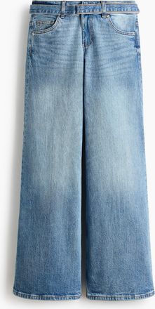 H&M Wide Ultra High Jeans - Blue