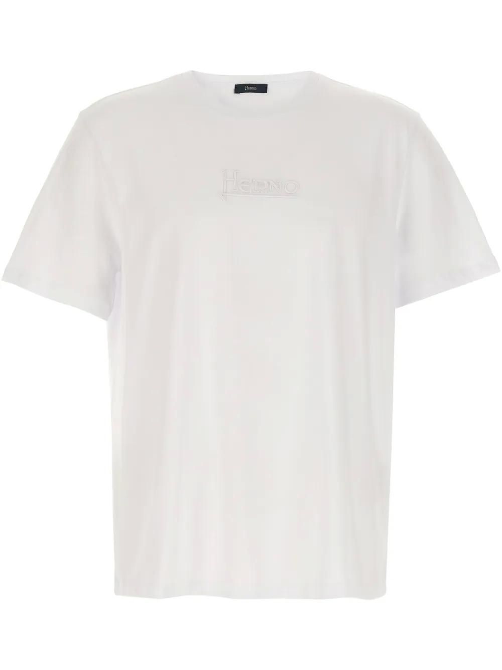 【送料&関税込】Herno White Tricot T-shirt White Herno T-Shirts: Shop up to −57% | Stylight