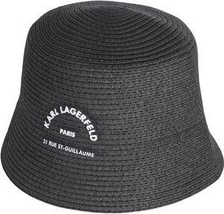 Karl Lagerfeld RSG STRAW BUCKET HAT