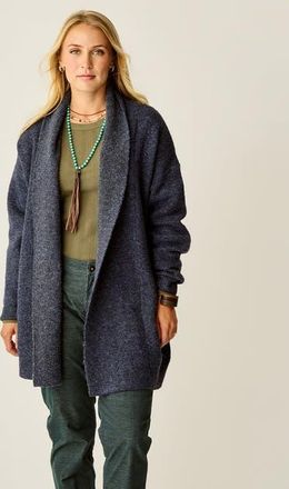 Carve Designs Priya Topper in Navy Heather at Nordstrom, Size Xx-Small