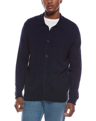 Kier + J Wool & Cashmere-Blend Cardigan