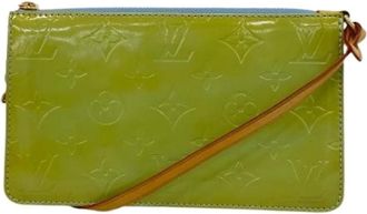 Louis Vuitton Pre-owned Clutches, female, Green, Size: ONE SIZE Pre-owned Pouch