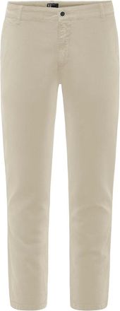 Bomboogie Heren, Broeken, Beige, Maat: W36 Katoen