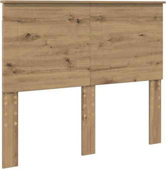 vidaXL Cabecero Roble Artesanal 120 Cm Madera Contrachapada Vidaxl