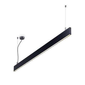 Netlighting Linus Integrated LED Indoor Linear Ceiling Pendant Lamp 1 Light White 3000K