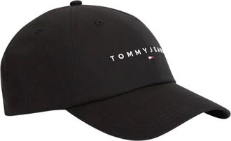 Tommy Hilfiger Gorra de b&eacute;isbol con logo de bandera - Accessories - unisex - Negro - ONE SIZE