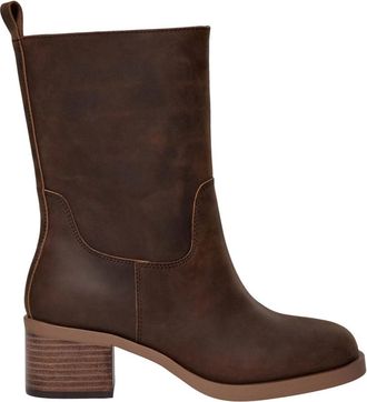 Sofie Schnoor Bettysw Teddy Boot - Dames - Laarzen met Hak - Bruin - 37 EU - Su&egrave;de - Schoenen