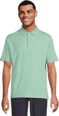 Callaway Classic Jacquard Short Sleeve Polo Mens Clothing Neptune Green : 2XL, Elastane/Polyester