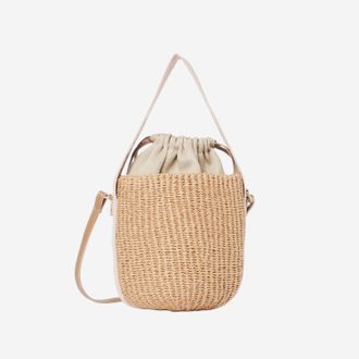 Chlo&eacute; Woody Rafia Beuteltasche