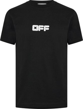 Off-white Mens Off White Slim Fit T Shirt in Black - Size Medium