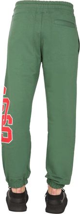 GCDS Elastic Waist Joggers - Green