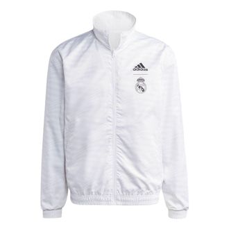 adidas Real Madrid Anthem Reversible Jacket Asia Sizing White HT6458