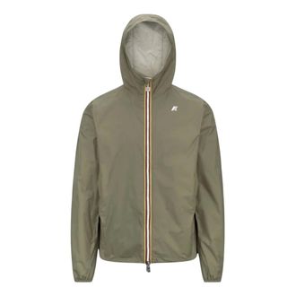 K-Way Heren, Jassen, Groen, Maat: M Zijde