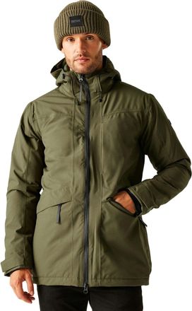 Regatta Mens Balaton Waterproof Jacket Insulated Breathable Windproof Winter Coat