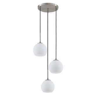 Lindby Lindby L&aacute;mpara Colgante jurian En Blanco De Metal