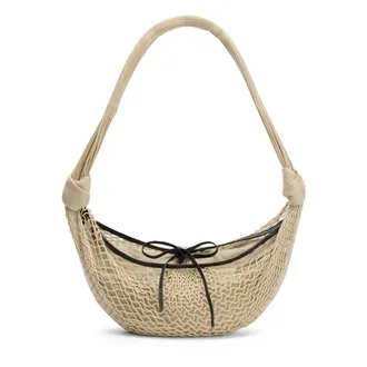 Christophe Lemaire Shoulder Bags, female, Beige, Size: ONE SIZE Croissant Filt Bag