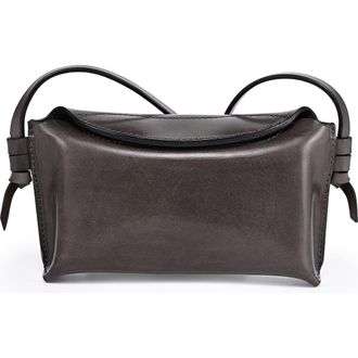 OLD TREND Snapper Genuine Leather Vintage Everyday Crossbody in Grey at Nordstrom