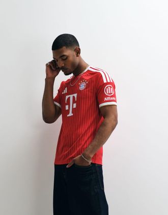 adidas adidas Football Bayern Munich 26/27 maglia home rossa-Rosso