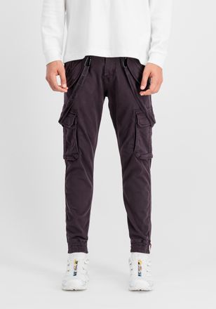 Alpha Industries Cargohose ALPHA INDUSTRIES Utility Pant, Herren, Gr. 29, Normalgr&ouml;ssen, lila (plum), Obermaterial: 98% Baumwolle, 2% Elastan; Futter: 100% Baumwolle, 