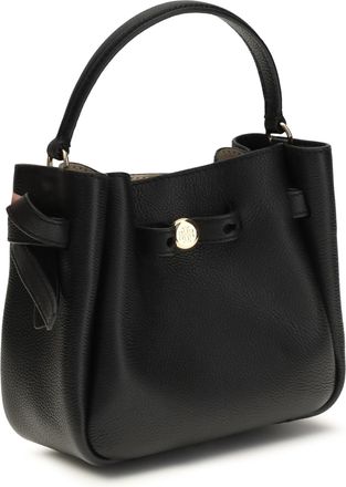 Tory Burch Womens Romy Mini Bucket Bag Black Calf Leather Bos Taurus Shoulder
