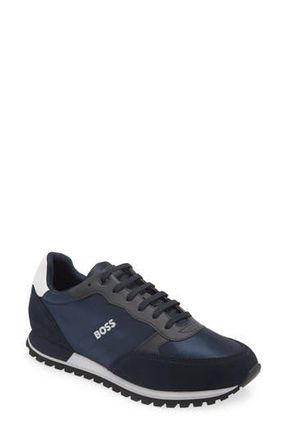 BOSS Parkour Runn NYMX Sneaker in Dk Bu at Nordstrom Rack, Size 6Us / 5Uk