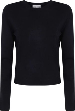 Semicouture Kristy Knit - Dames - Ronde hals truien - Zwart - S - Polyester - Truien & Vesten