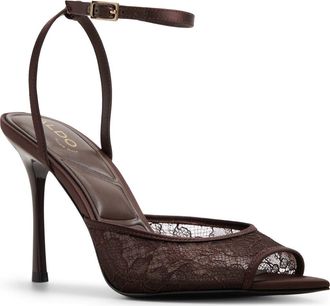 Aldo Belen Lace Sandal in Brown/multi at Nordstrom, Size 8.5