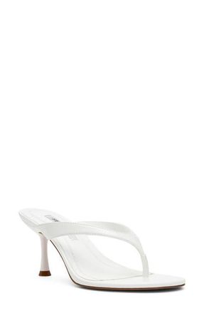 Steve Madden Faroh Flip Flop in White Patent at Nordstrom, Size 6.5