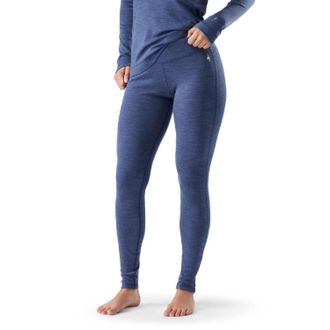 Smartwool Womens Classic Thermal Merino Base Layer Bottoms Blue XL