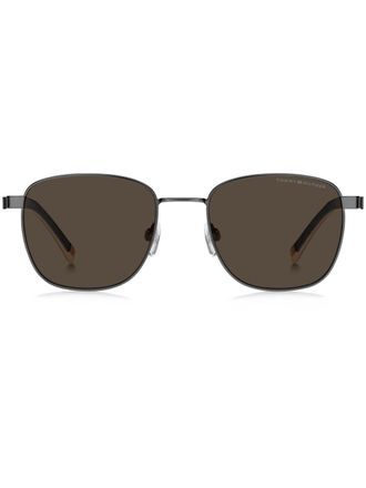 Tommy Hilfiger Occhiali da sole squadrati - Nero