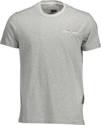 Harmont & Blaine T-shirt met korte mouwen en ronde hals met zak - Heren - T-shirts - Grijs - M - Tops
