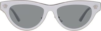 Versace Dark Grey Cat Eye Ladies Sunglasses VE2273 314/87 52