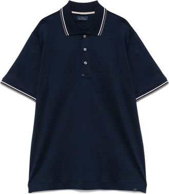 Paul & Shark Polo con dettaglio a righe - Blu