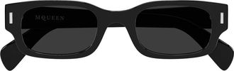 Alexander McQueen Alexander Mc Queen Sunglasses Am0549 S 001 Black/Grey Woman