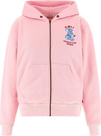 Kenzo Pink Cartoon Hoodie